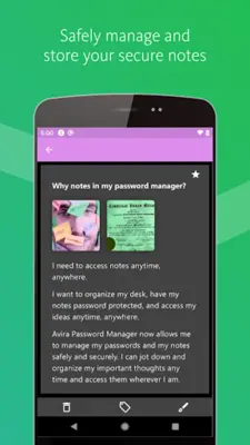 Avira Password Manager android App screenshot 9