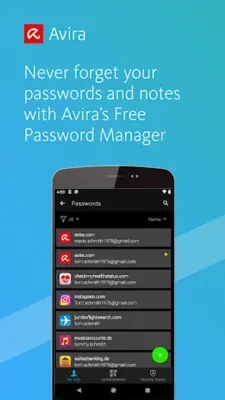 Avira Password Manager android App screenshot 13