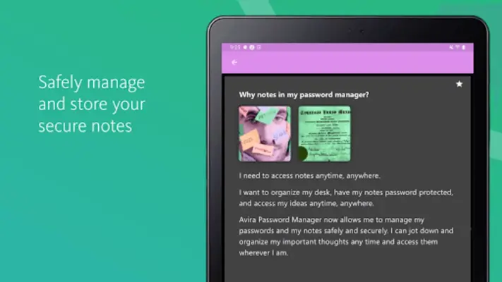 Avira Password Manager android App screenshot 2